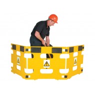 Folding Safety Barriers (Set of 3) CSLH